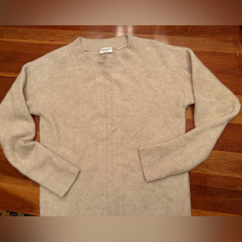Club Monaco Boiled 100% Cashmere Midi Dress, Sz S - Picture 6 of 13